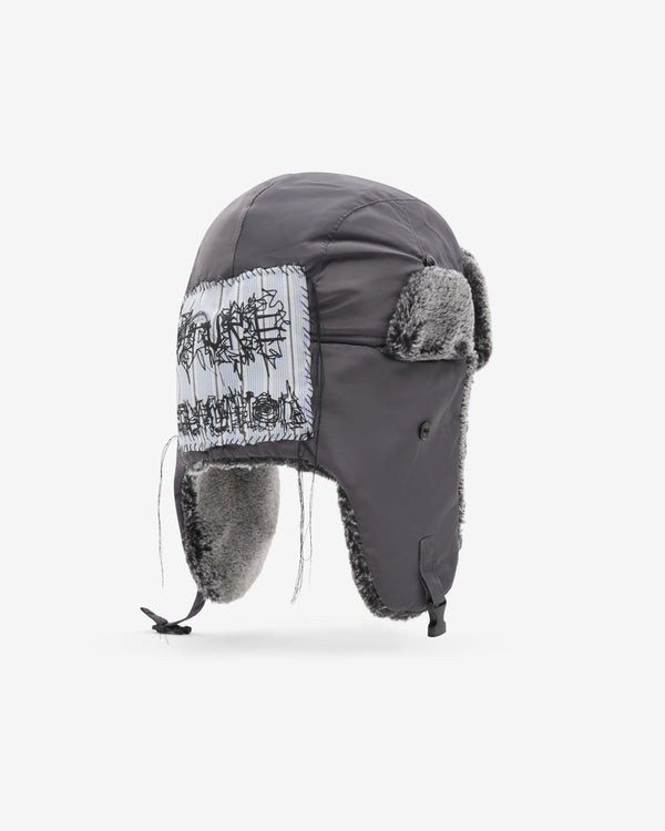 Westfall - Men's Patch Trapper Hat - (Black)