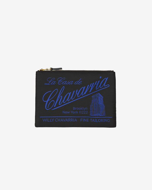 Willy Chavarria - Men's Casa De Chavarria Wallet - (Black/Blue)