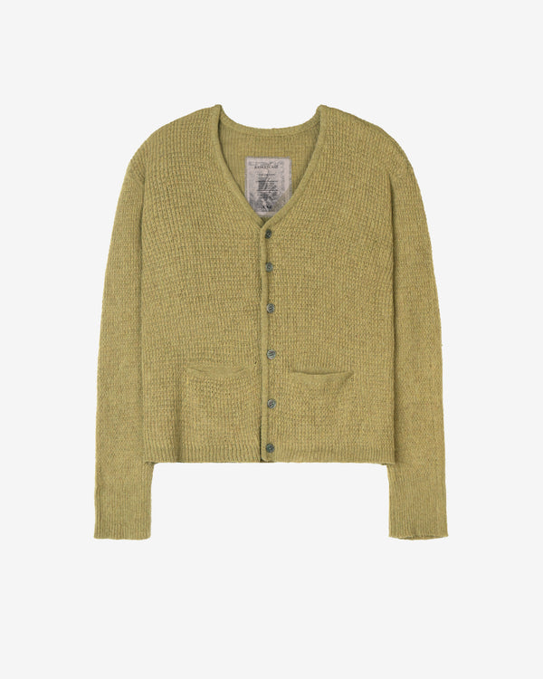 BASKETCASE - Men's Wretch Knit Cardigan - (Green)