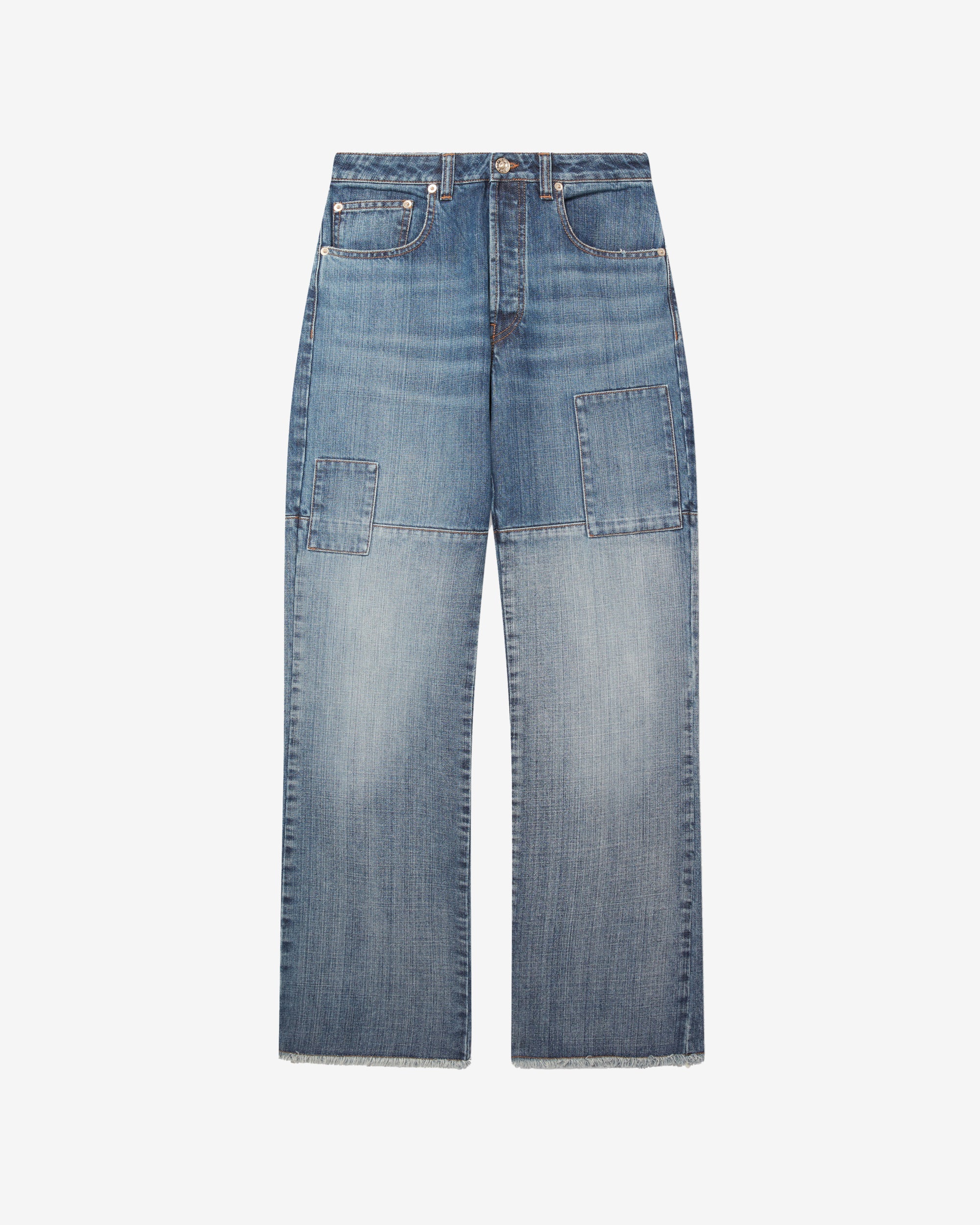 Wales Bonner - Women's Chance Denim - (Blue Wash) view 1, Click to Zoom in