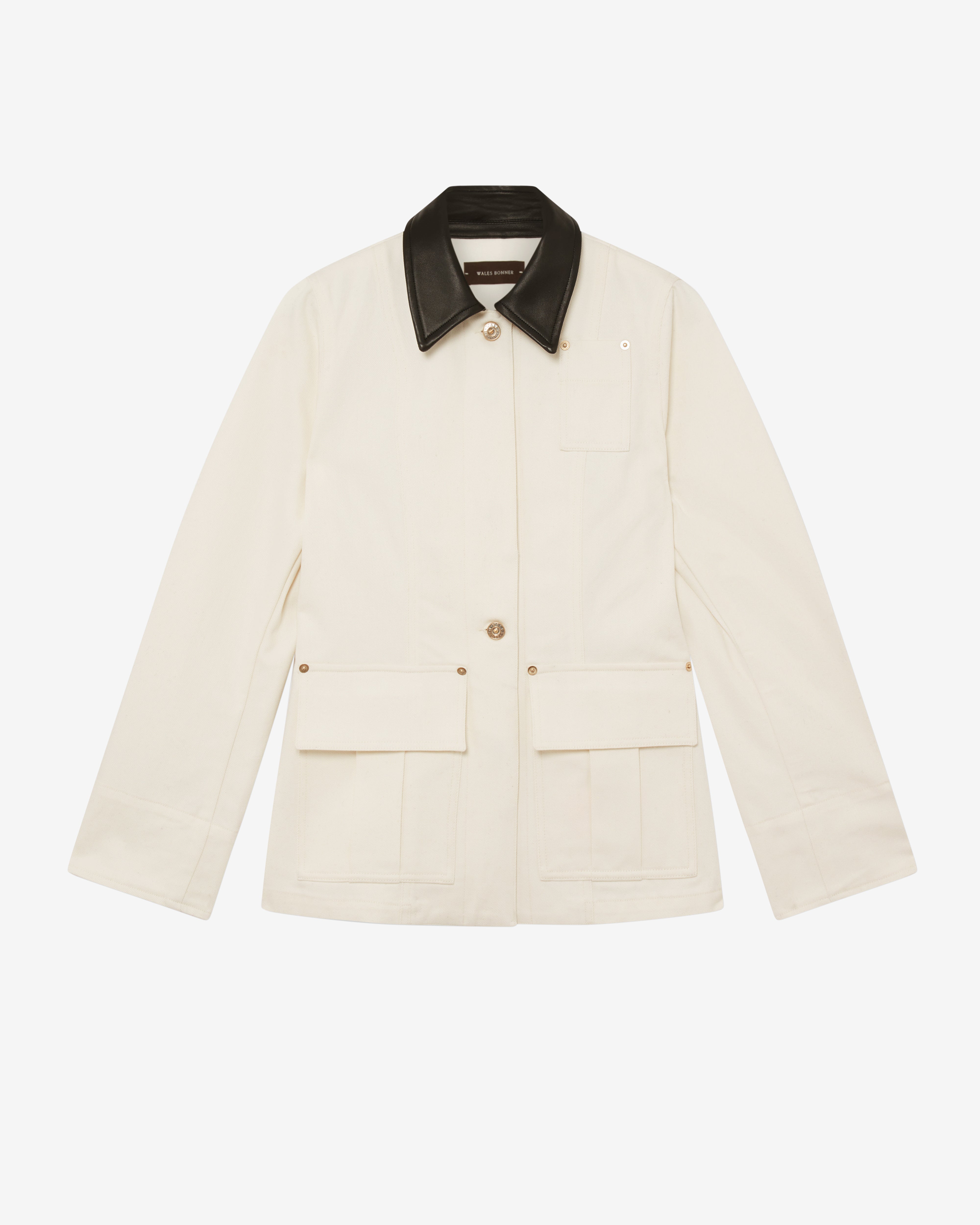 Wales Bonner: Women's Echo Jacket (Ivory) | DSMNY E-SHOP