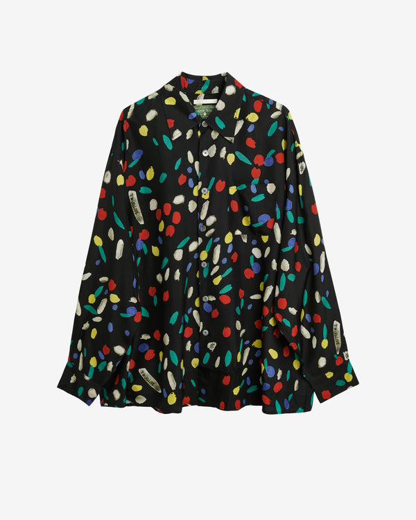 Denim Tears - Our Legacy Men's Borrowed Shirt - (Notebook Multi Print)