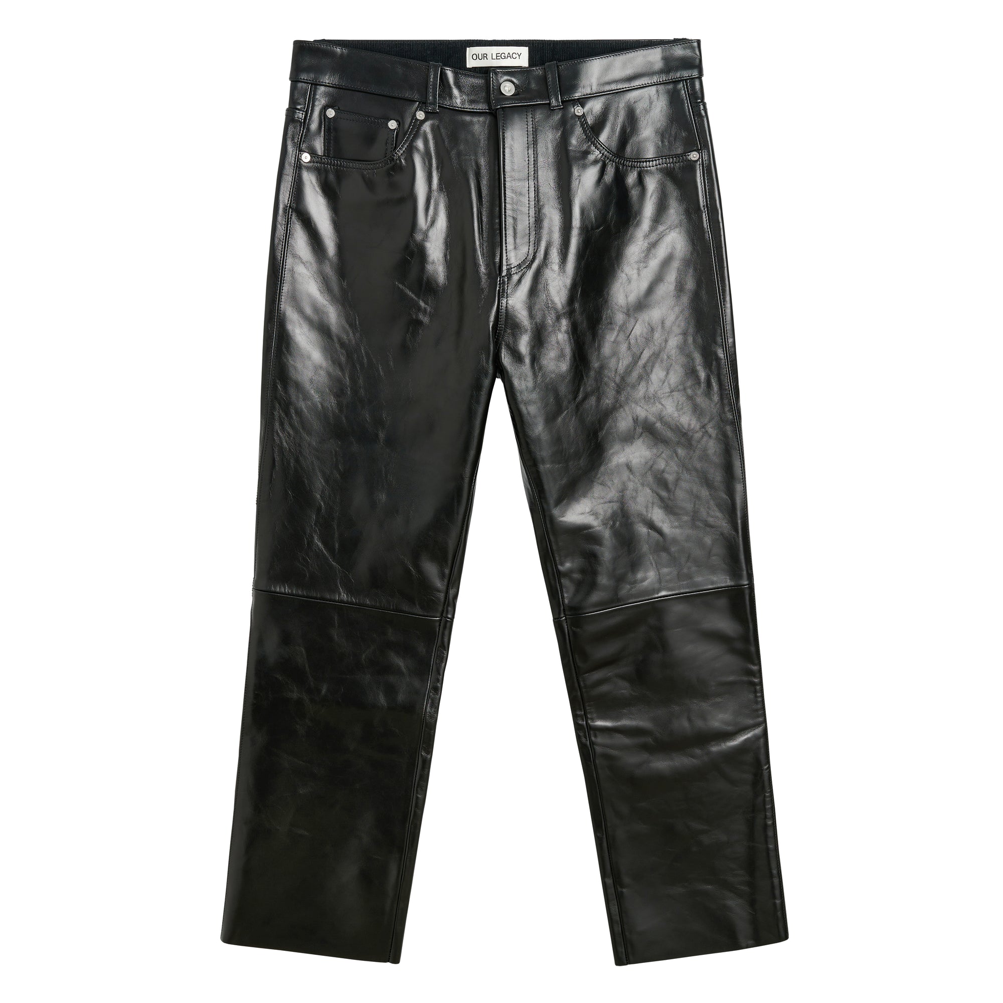 Denim Tears - Our Legacy Men's Leather Cut Trousers - (Black) – DSMNY E-SHOP