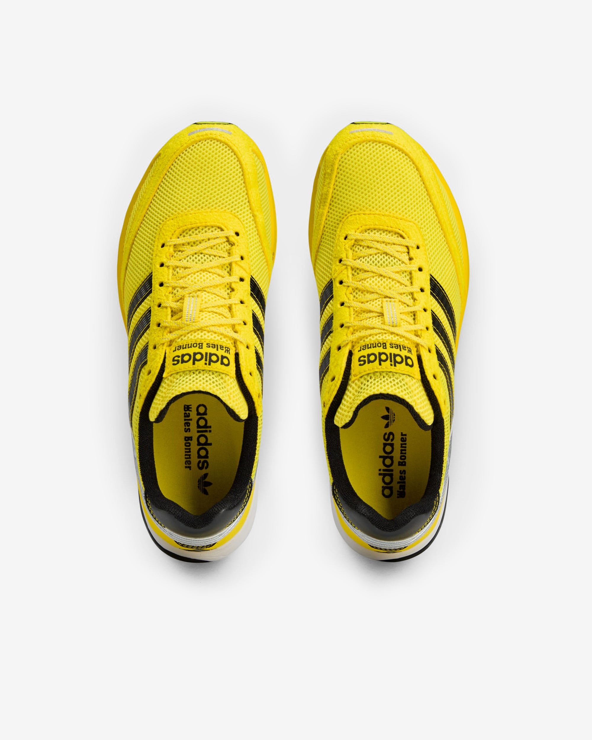 Wales Bonner - Adidas Adios Neftenga Shoes - (Yellow) view 5, Click to Zoom in