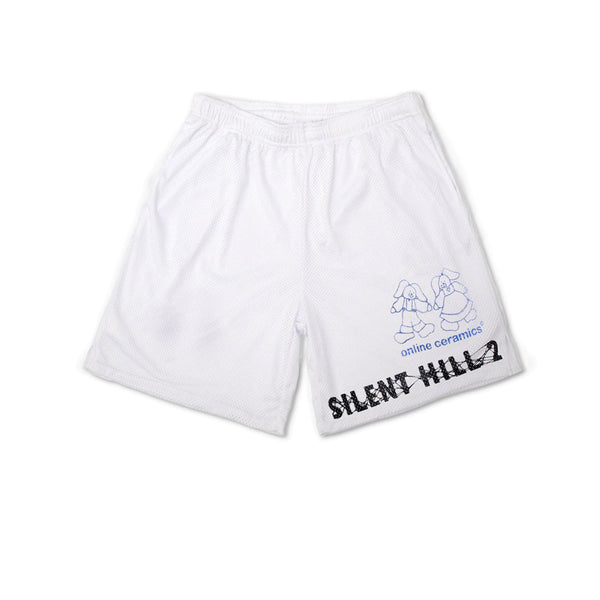 Online Ceramics - Men's Silent Hill 2 Mesh Short - (White)