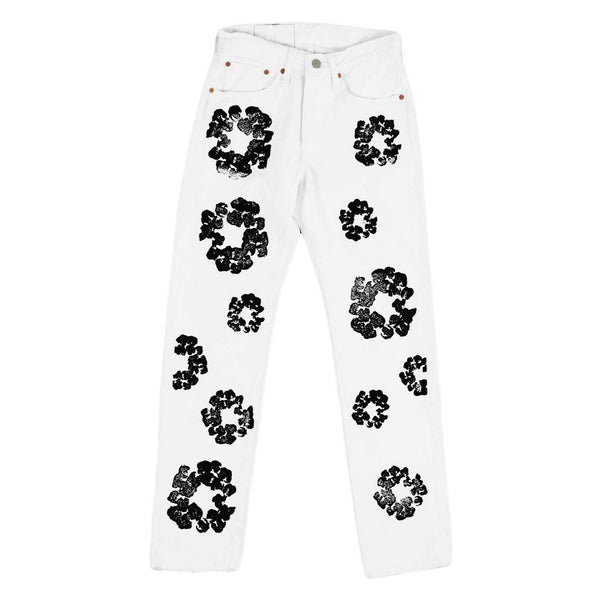 Denim Tears - Levi's Cotton Wreath 501 Jeans - (White)