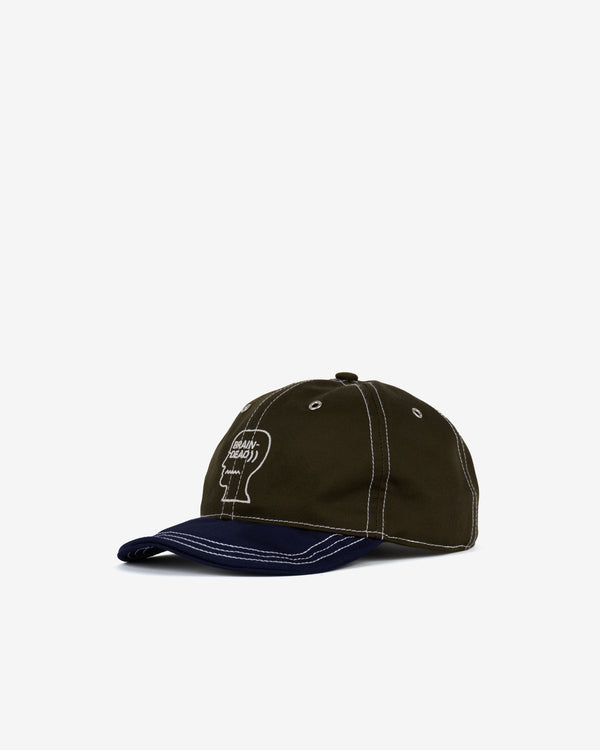 Brain Dead - Men's Wire Brim 6 Panel Hat - (Forest)