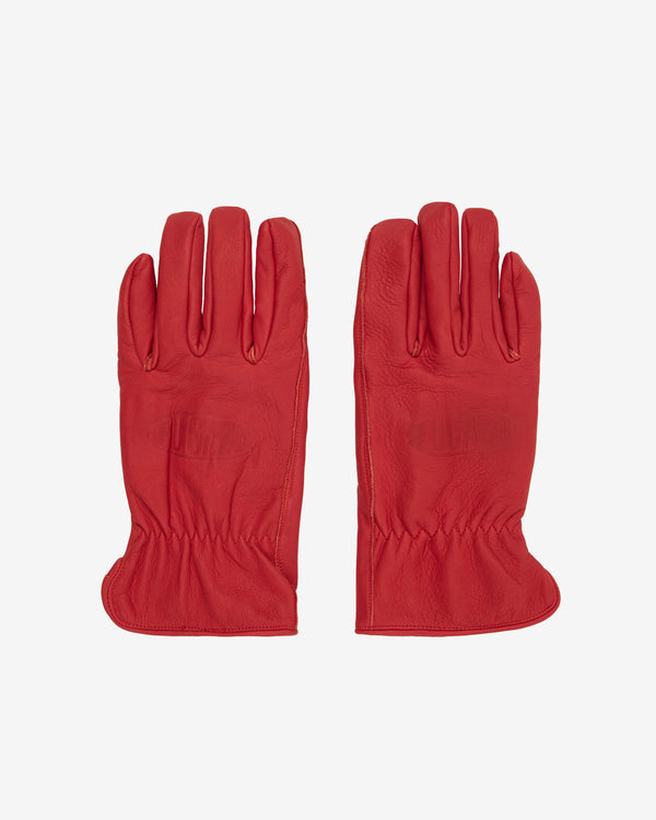 Fugazi - Leather Work Gloves - (Red)