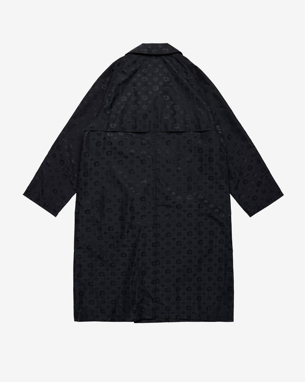 Denim Tears - Men's ALT Wreath Monogram Trench Coat - (Black)