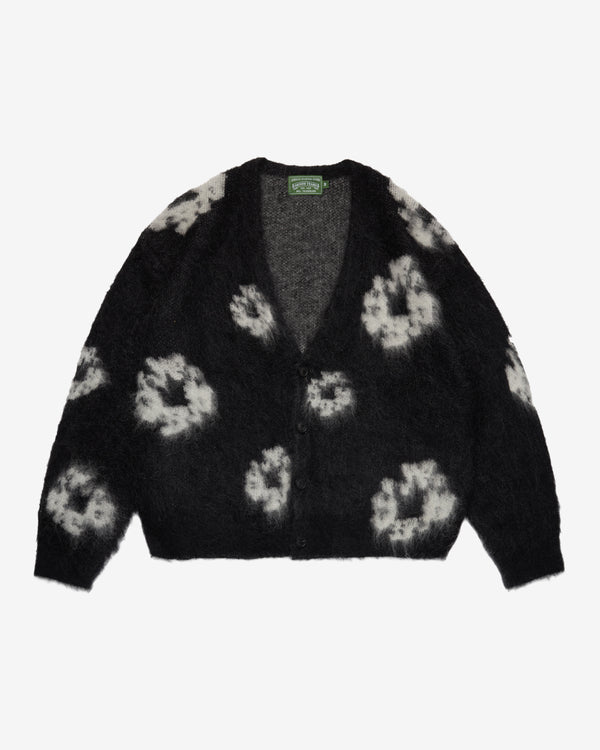 Denim Tears - Men's Mohair Cotton Wreath Cardigan - (Black)