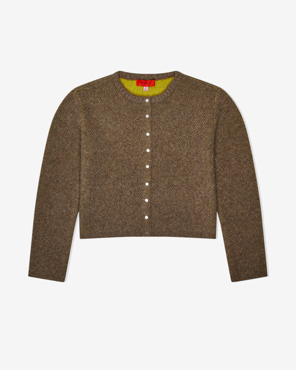 Eckhaus Latta - Women's Yak Snap Cardigan - (Finch)