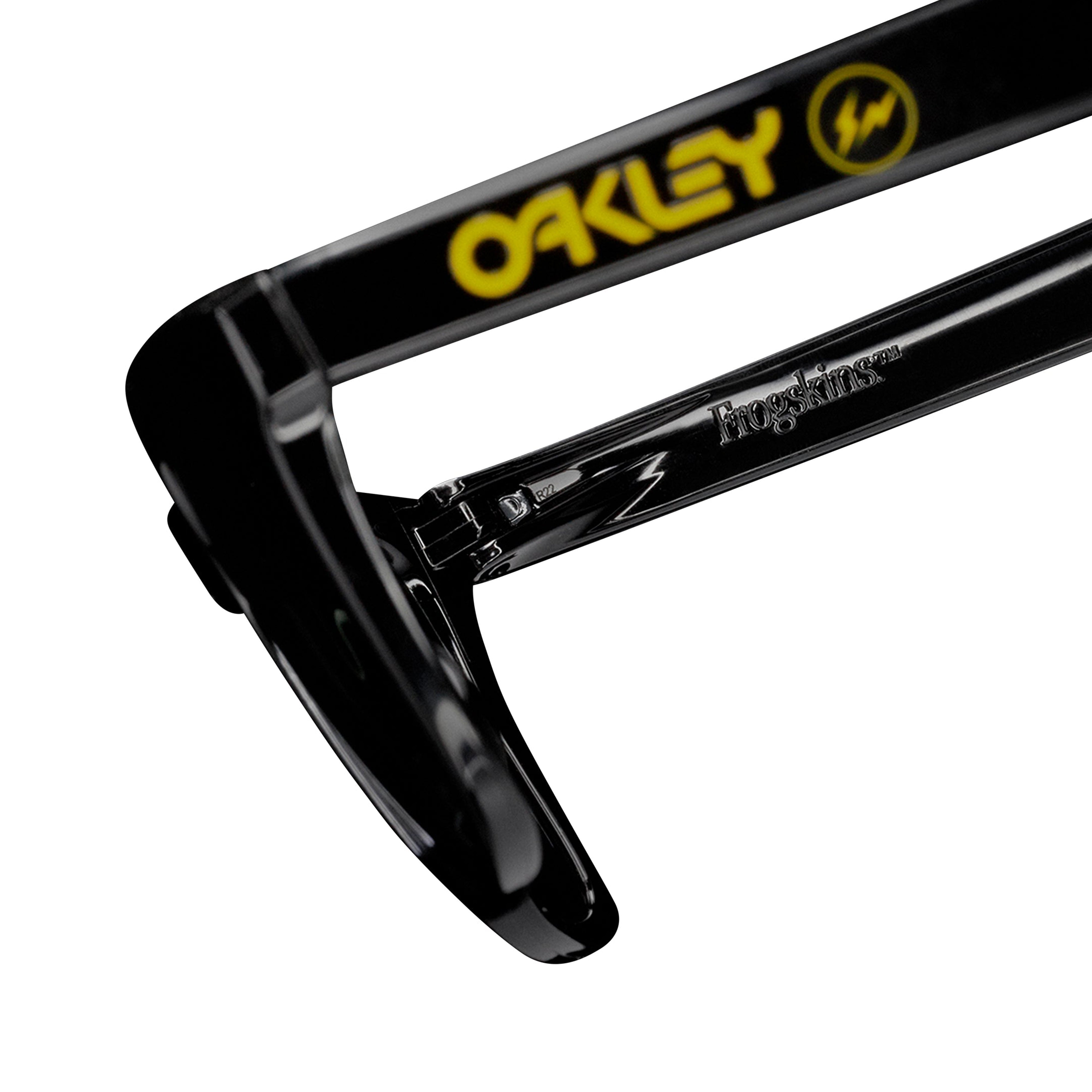 Oakley - Fragment Frogskins - (Yellow/Prizm Grey) – DSMNY E-SHOP