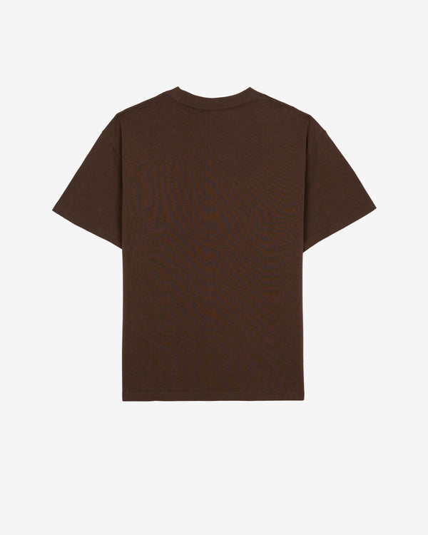 Brain Dead - Men's Ying Yang Run T-Shirt - (Brown)