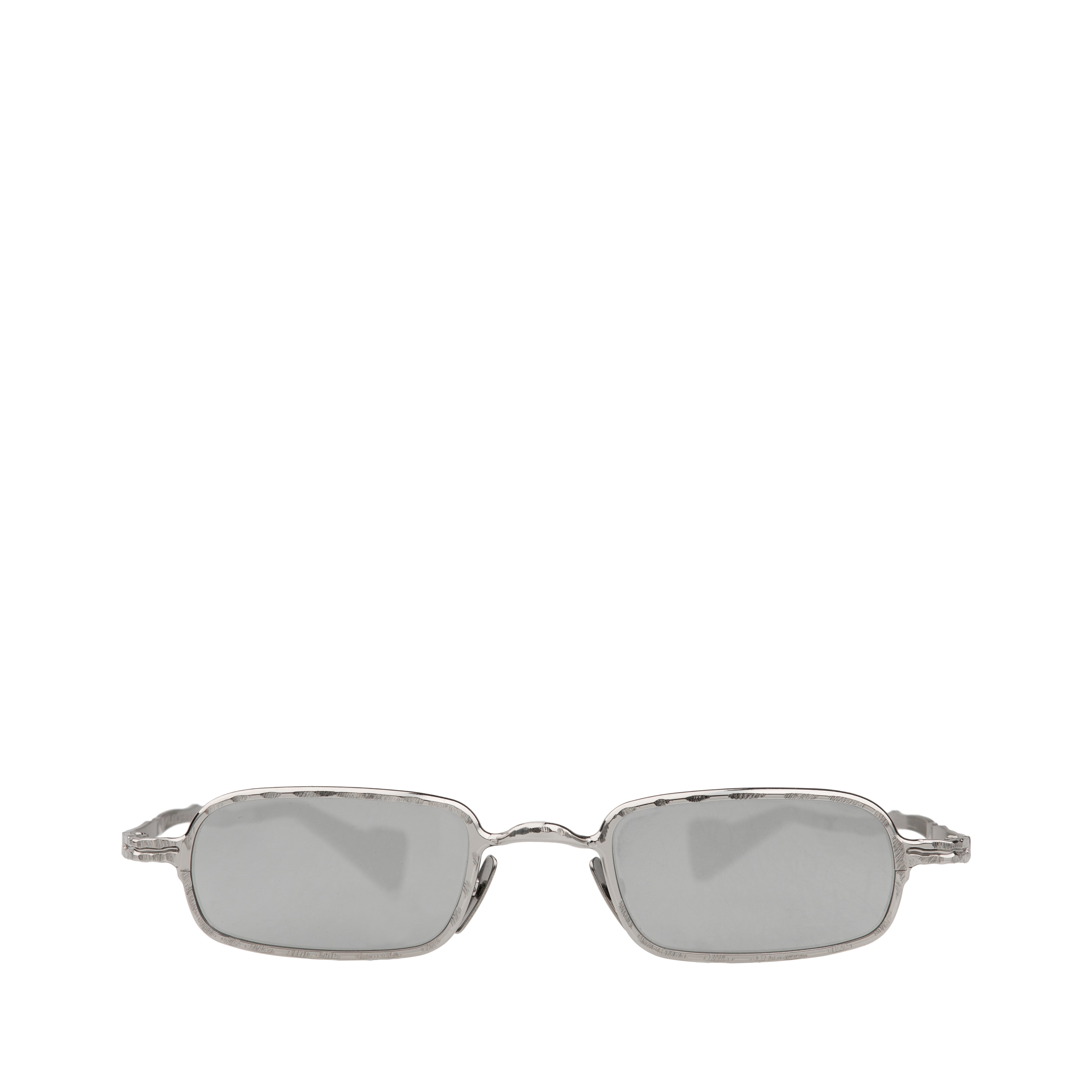 Kuboraum: Z18 Sunglasses (Silver) | DSMNY E-SHOP