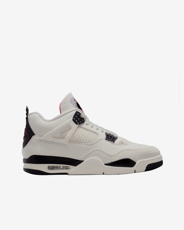Nike - Men's Air Jordan 4 Retro OG Flight Club Sneakers - (Sail/Black)