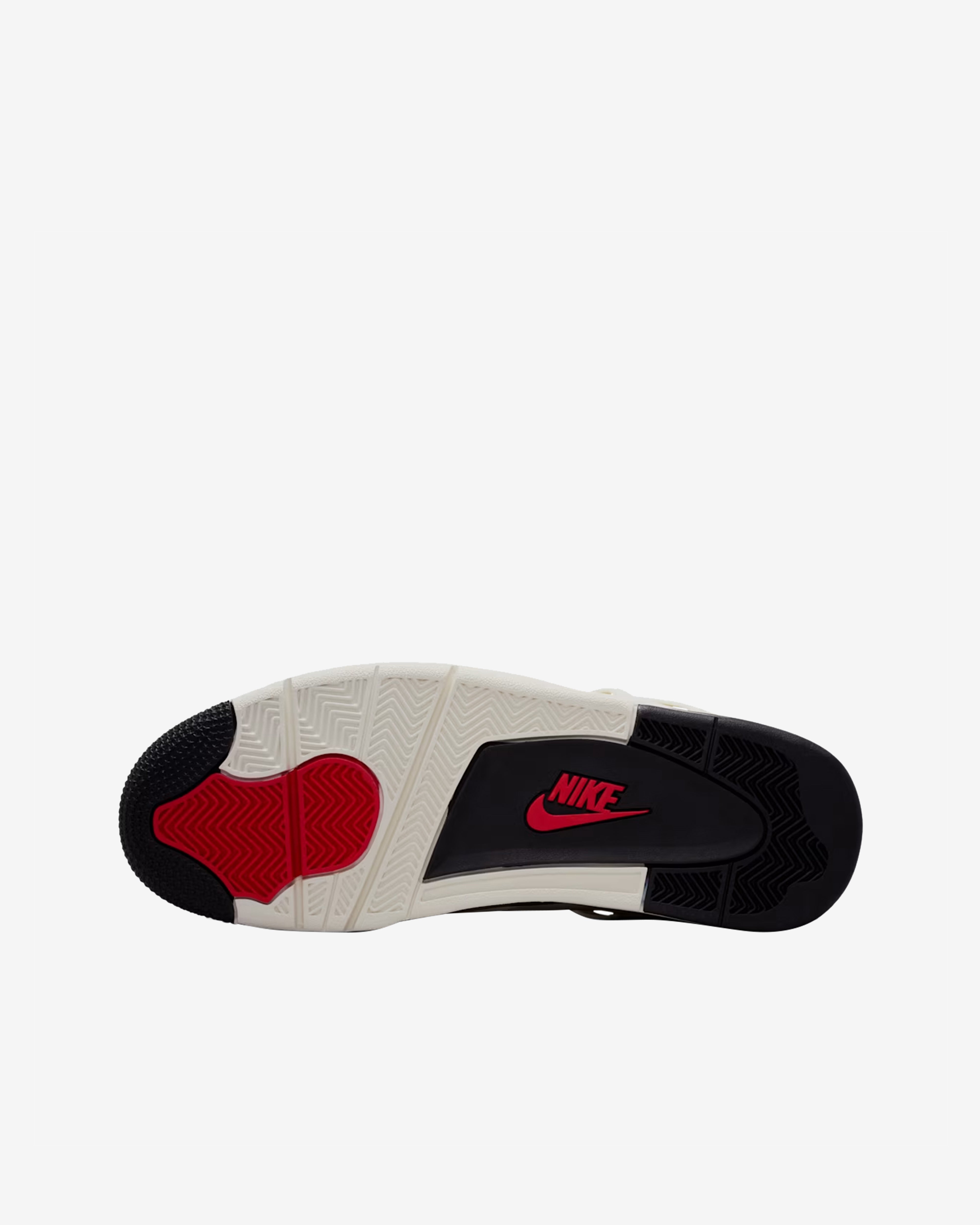 Nike: Men's Air Jordan 4 Retro OG Flight Club Sneakers (Sail/Black