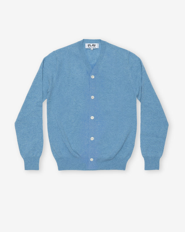 Play Comme des Garçons - Men's Cardigan - (Blue)
