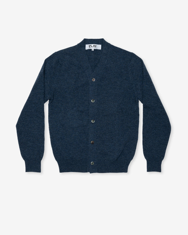 Play Comme des Garçons - Men's Cardigan - (Navy)
