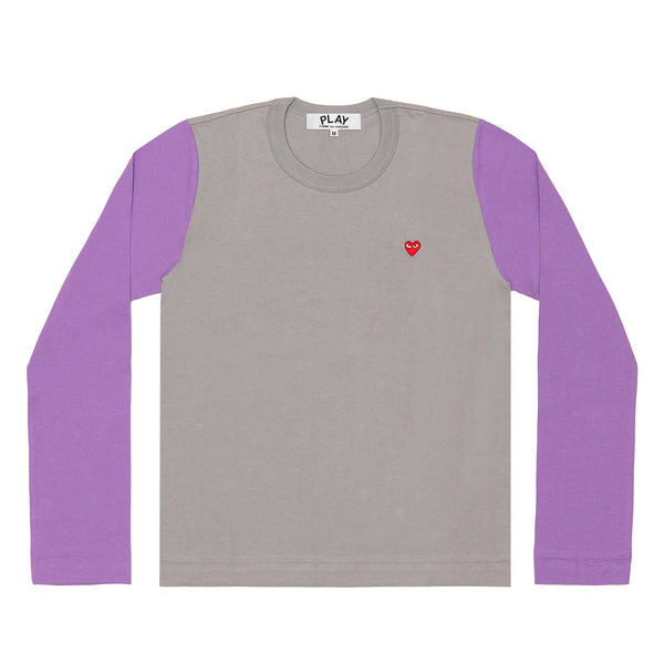 Play - Bi-Color T-Shirt - (Grey/Purple)