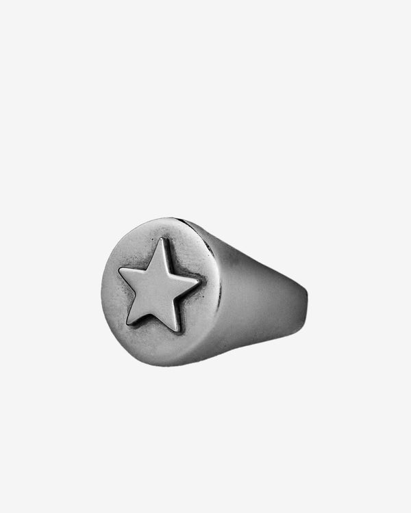 Johnny Valentine - Star Signet Ring - (Sterling Silver)