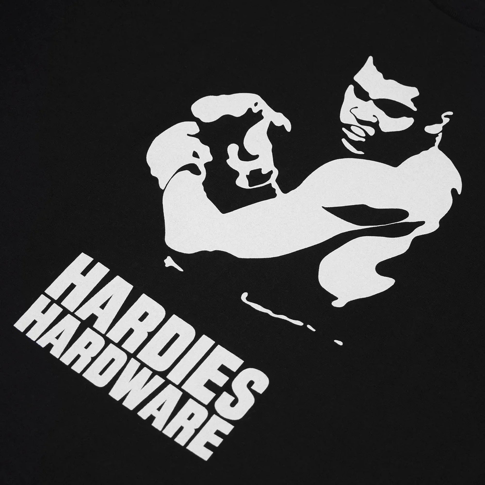 Hardies Hardware - Men's The Greatest Tee - (Black) view 2