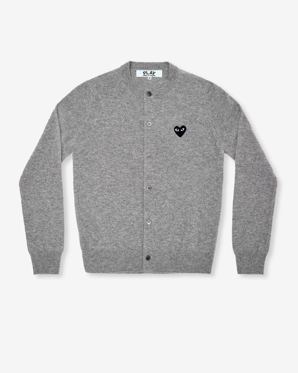 Play Comme des Garçons - Black Cardigan - (Grey)