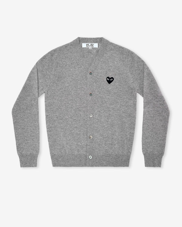 Play Comme des Garçons - Black Cardigan - (Grey)