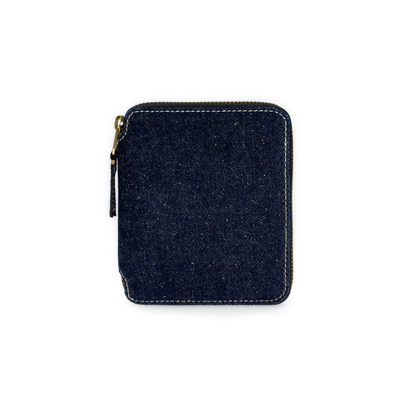 CDG Wallet - Full Zip Around Denim Wallet - (Denim SA2100DE)