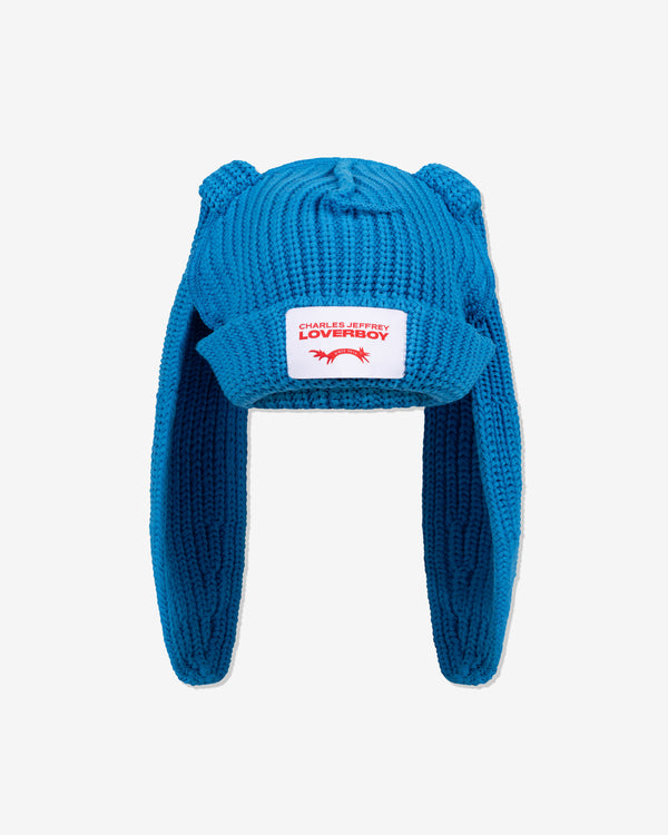 Charles Jeffrey - Men's Chunky Rabbit Beanie - (Blue)