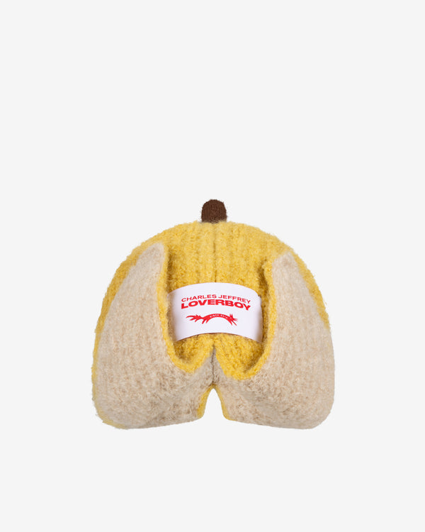 Charles Jeffrey - Men's Mohair Chunky Banana Beanie - (Yellow)