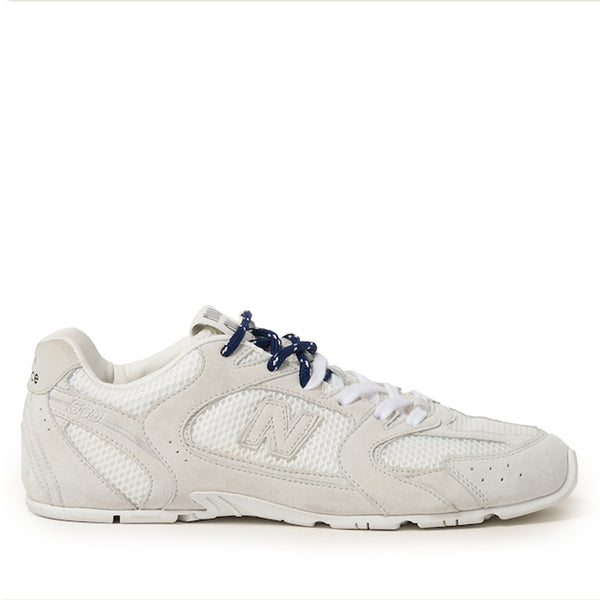 Miu Miu - New Balance 530 SL Suede Mesh Sneakers - (White)