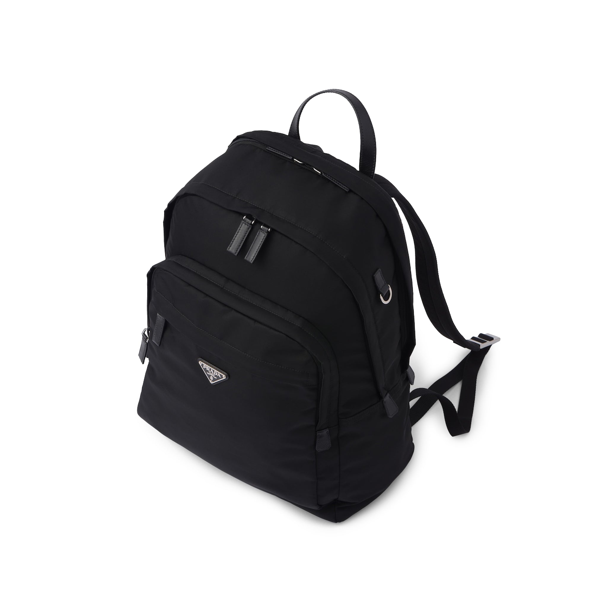 Prada - Men's Re-Nylon and Saffiano Leather Backpack