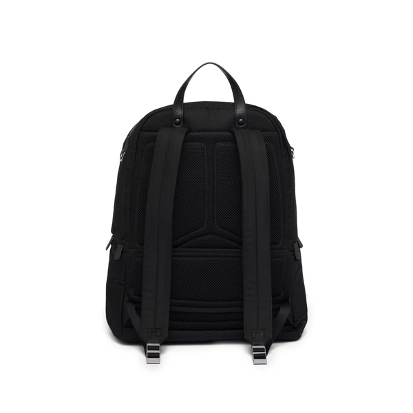 Prada - Men's Re-Nylon and Saffiano Leather Backpack - (Black)