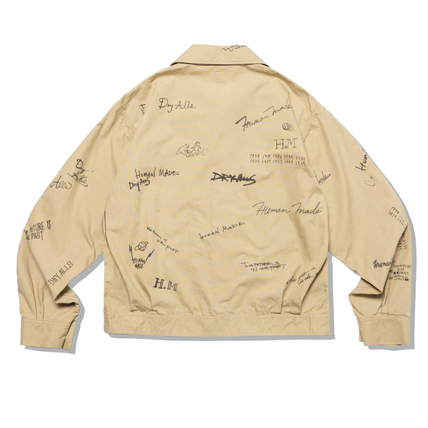 Human Made - Men's Printed Short Blouson - (Beige)