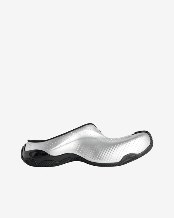 Balenciaga - Men's Basketball Mule Sneaker - (Silver/Black)