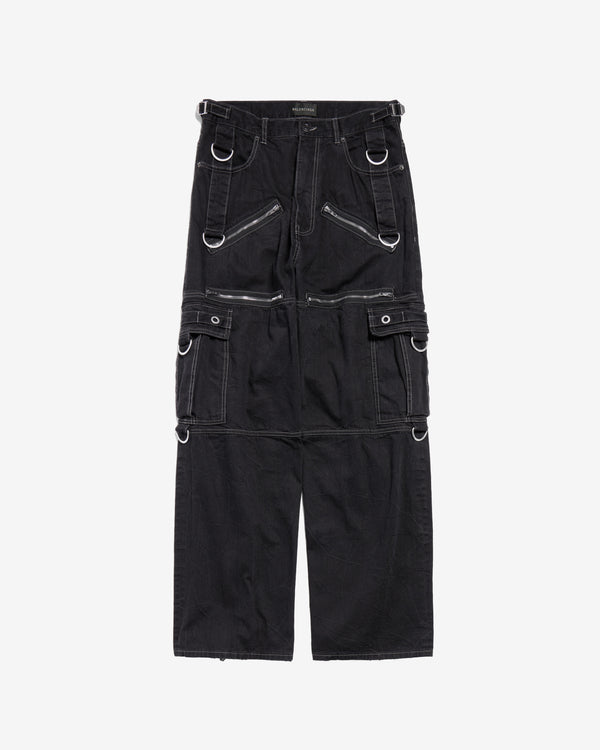 Balenciaga - Men's D-ring Cargo Pants - (Lightweight Black)