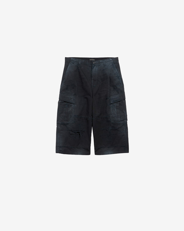 Balenciaga - Men's Cropped Cargo Pants - (Black)