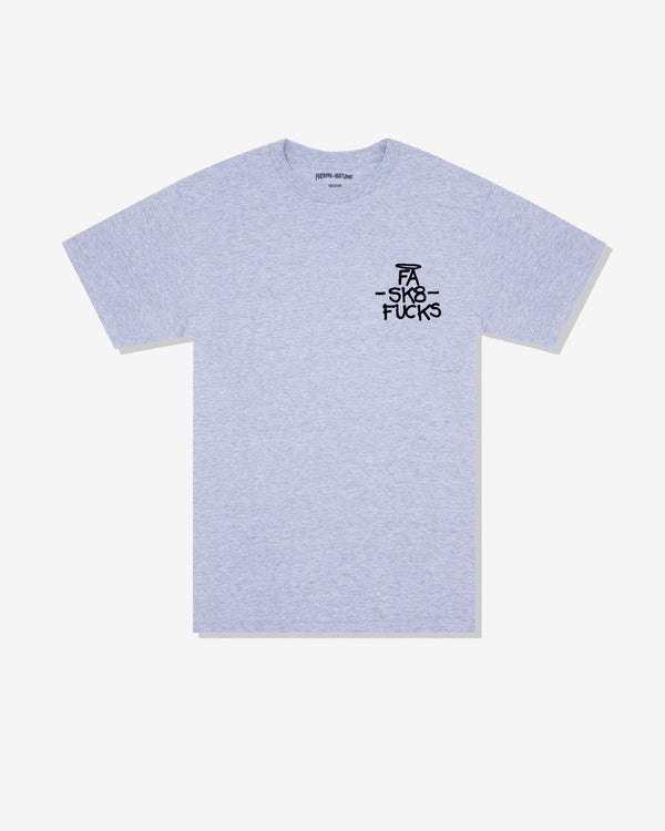 Fucking Awesome - Men's SK8 Fucks T-Shirt - (Heather Grey)