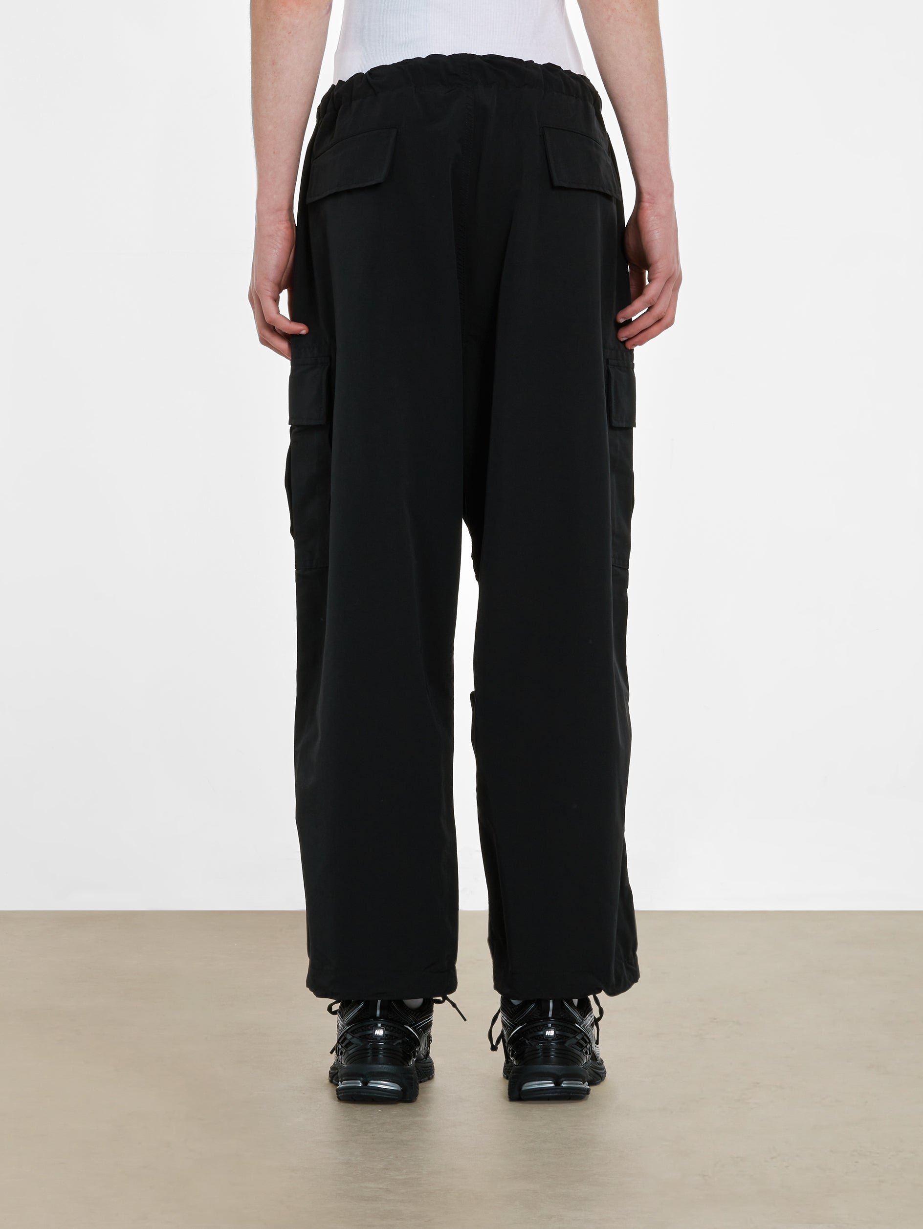 Comme Des Garçons Homme - Men's Polyester Cargo Pants - (Black)