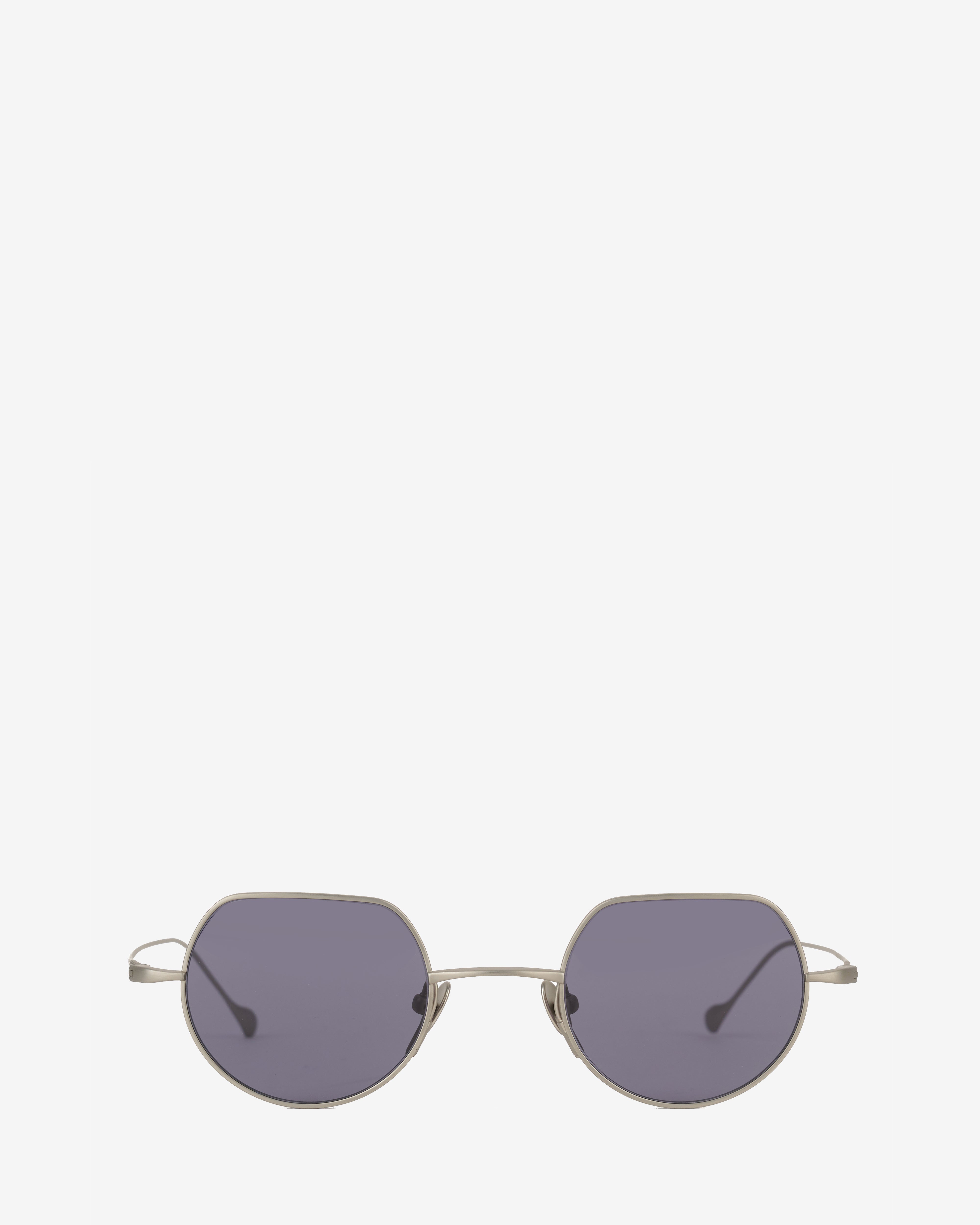 Brain Dead: Tani Sunglasses (Matte Silver) | DSMNY E-SHOP