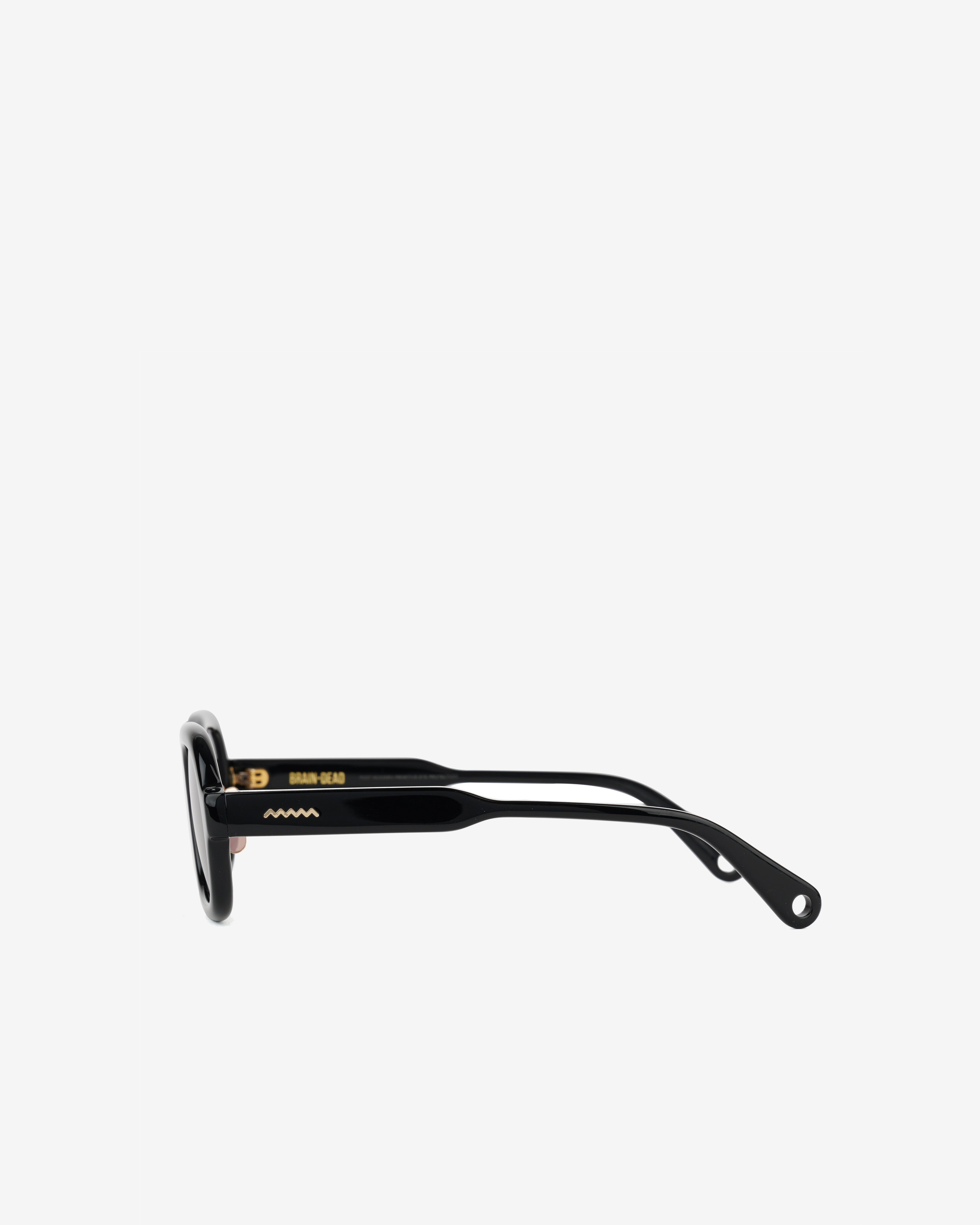 Brain Dead: Newman Sunglasses (Black) | DSMNY E-SHOP