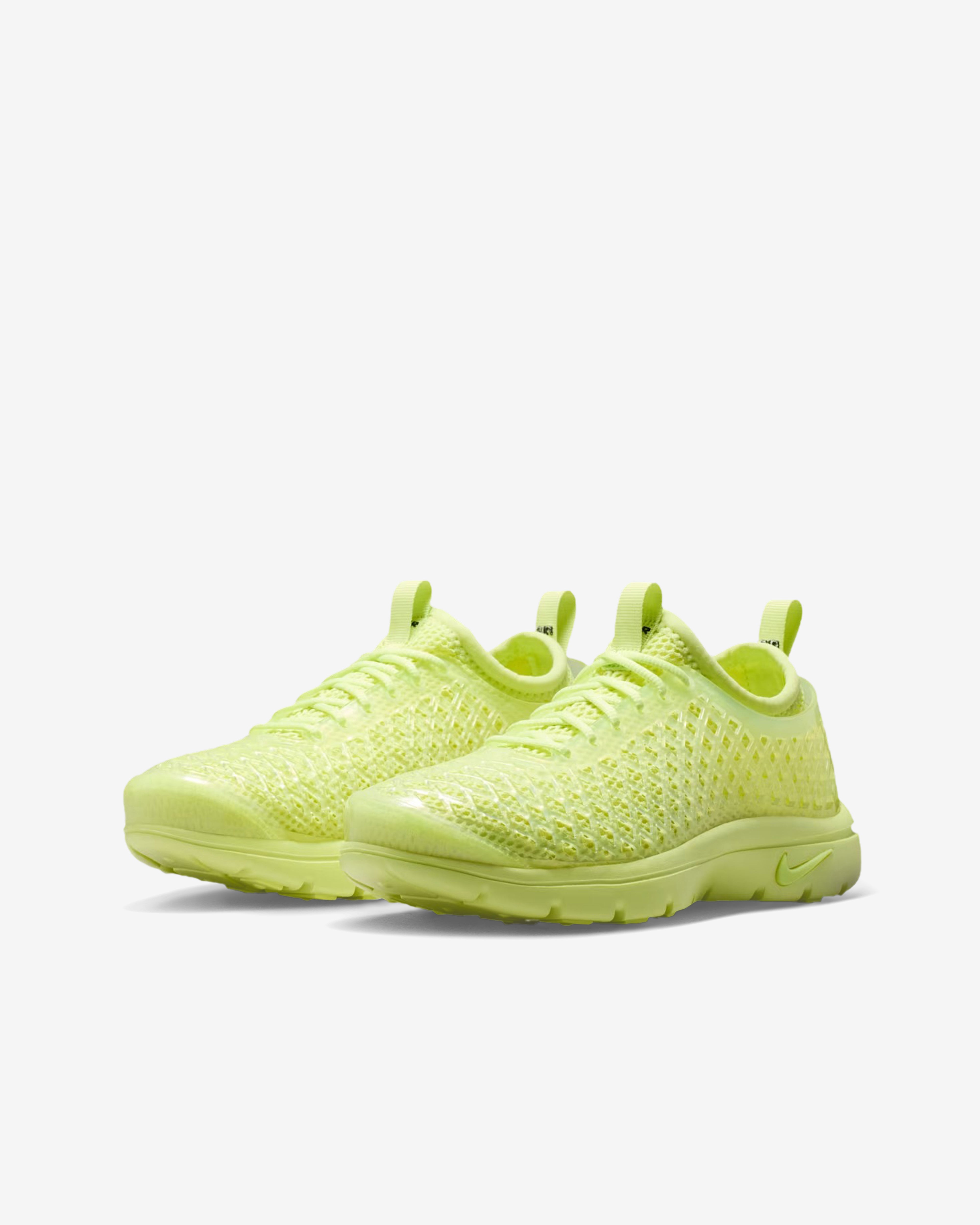 ライトグリーン フィット＆フレアドレス Nike: Women's Rejuven8 Run OG Jelly Sneakers (Light Lemon) | DSMNY