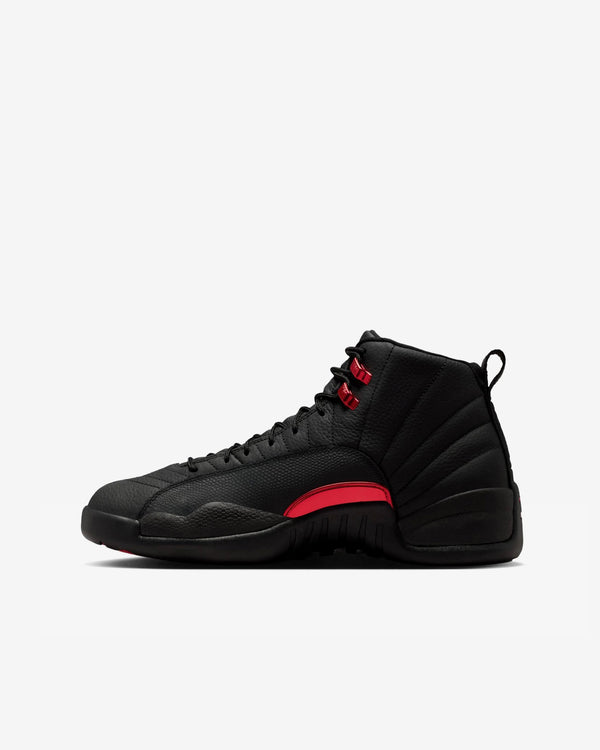 Nike - Men's Air Jordan 12 Retro Sneakers - (Black/Red)