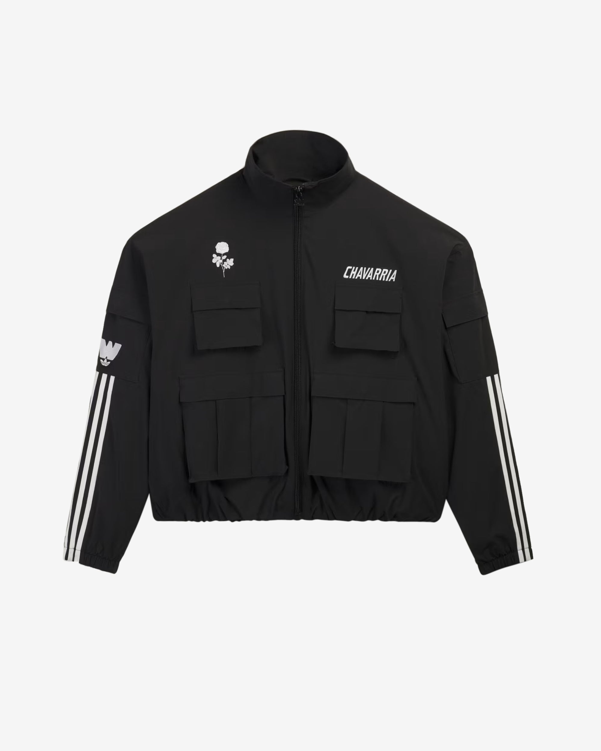 Adidas - Men's Chavarria Cargo Jacket - (Black) view 1, Click to Zoom in
