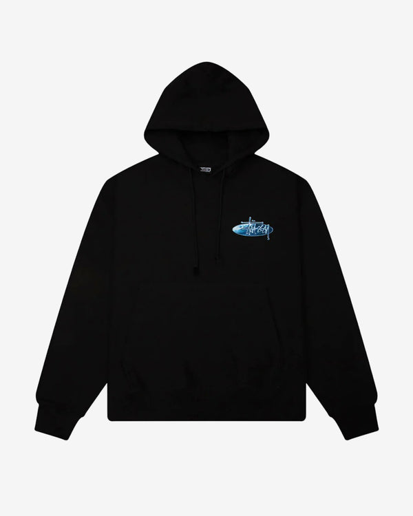Stüssy - Men's Wave Oval Hood - (Black)