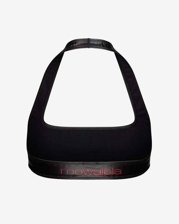 Jordan - Women's Mowalola Halter Bra - (Black/Gym Red)