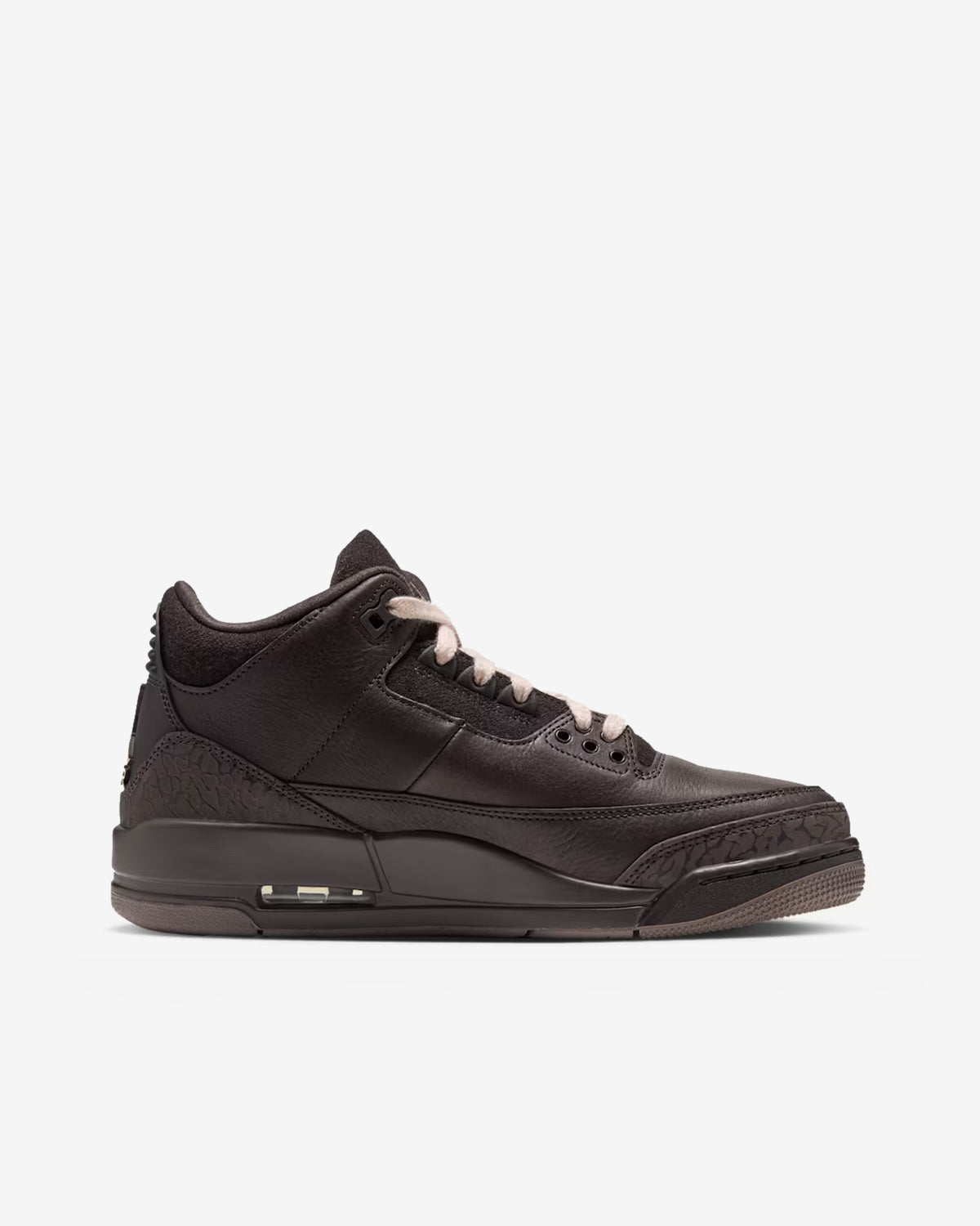 Jordan - Air Jordan 3 Retro - (Velvet Brown/Light British Tan) view 7, Click to Zoom in