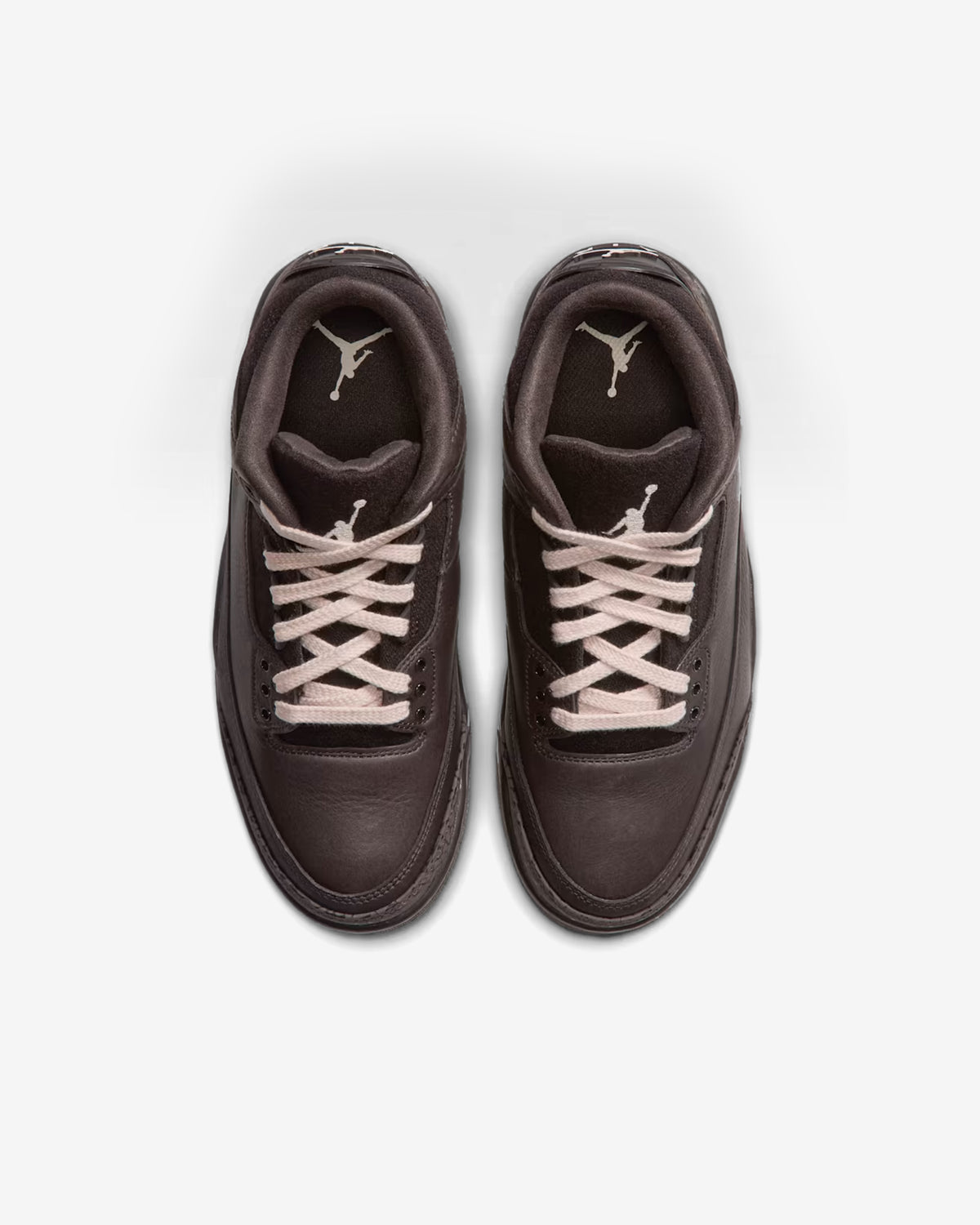 Jordan - Air Jordan 3 Retro - (Velvet Brown/Light British Tan) view 2, Click to Zoom in