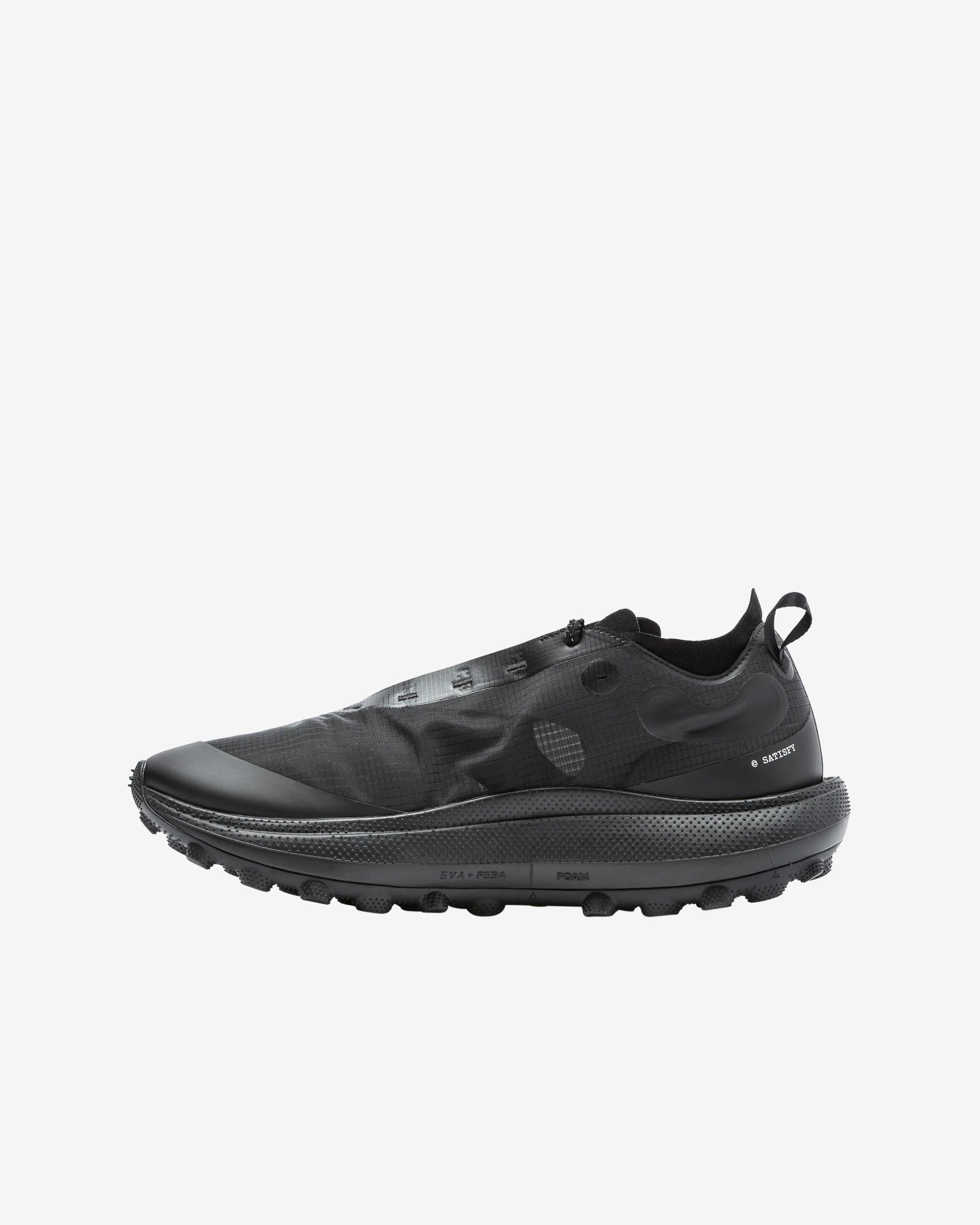 Satisfy - Men's The Rocker Sneakers - (Jet Black) view 3, Click to Zoom in
