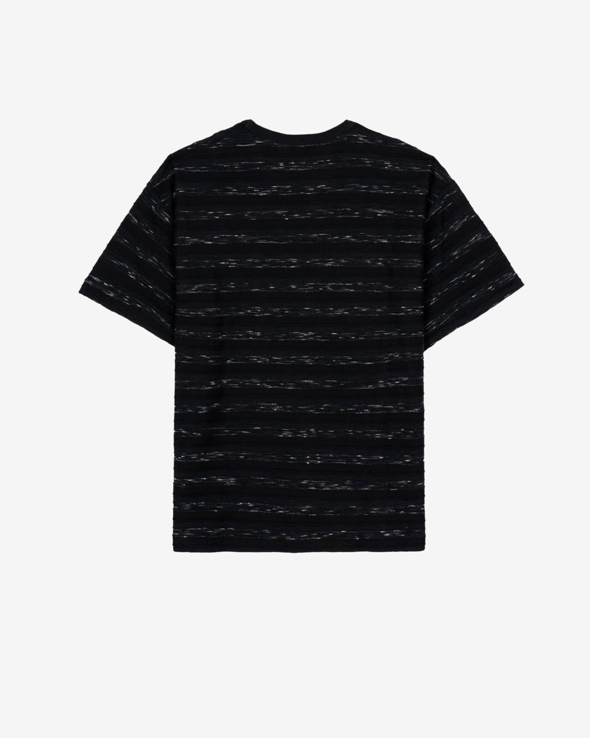 Brain Dead - Men's Casey Striped T-Shirt - (Black) view 2, Click to Zoom in